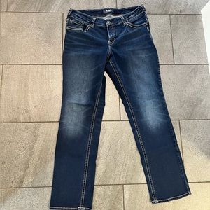 Silver jeans suki straight